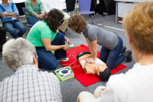 CPR AED training